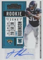 James Robinson trading card