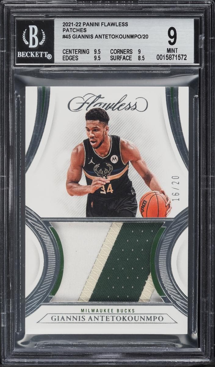 Giannis Antetokounmpo 2021 panini