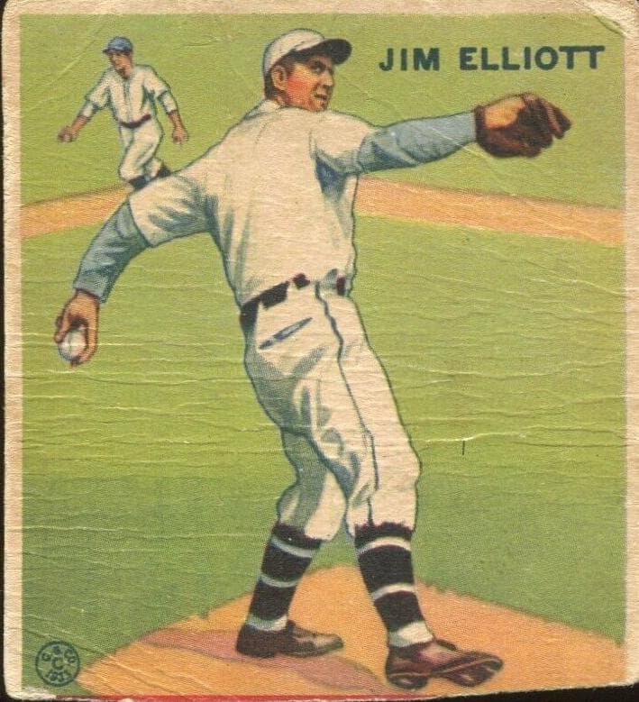Jim Elliott 1933 unknown Goudey