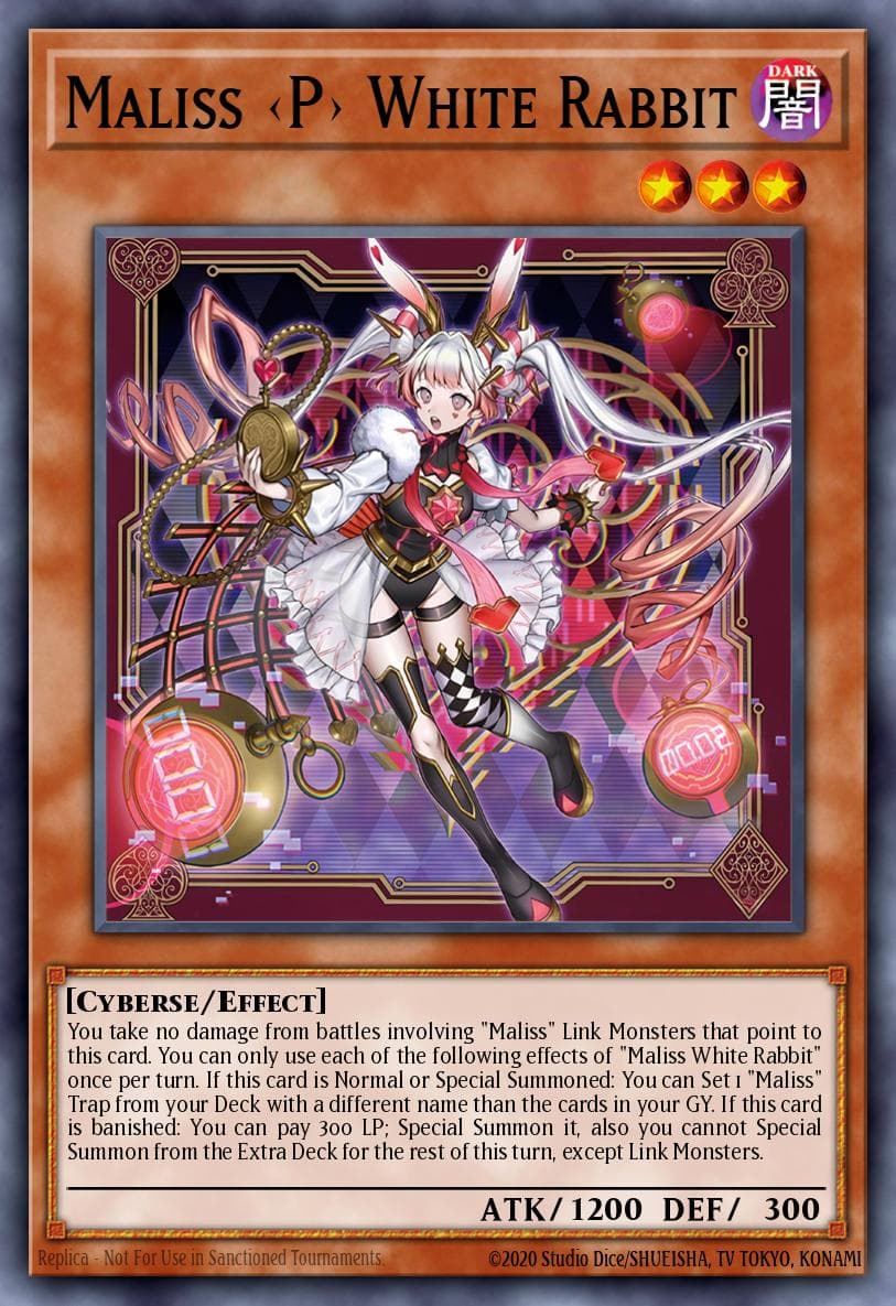 Maliss <P> White Rabbit 2025 Yu-Gi-Oh! 2025 Mega Pack Tin