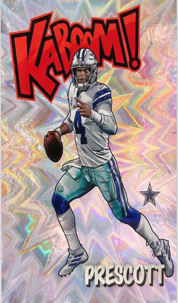 Dak Prescott 2020 panini Absolute Kaboom!