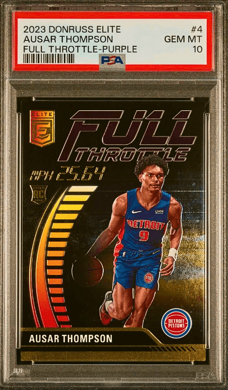 Ausar Thompson 2023 panini Donruss Elite