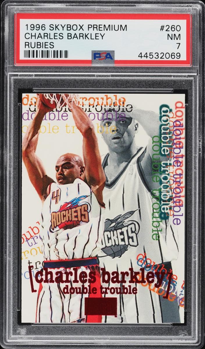 Charles Barkley 1996 fleer SkyBox Premium
