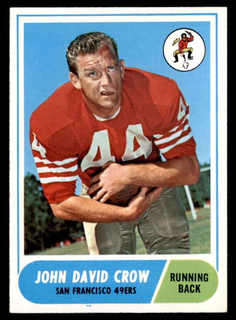 John David Crow 1968 topps Topps