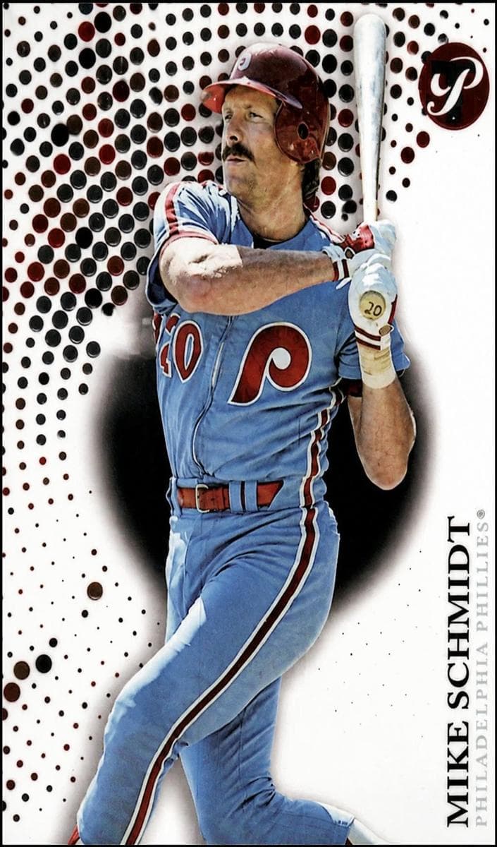 Mike Schmidt 2022 topps Topps Pristine