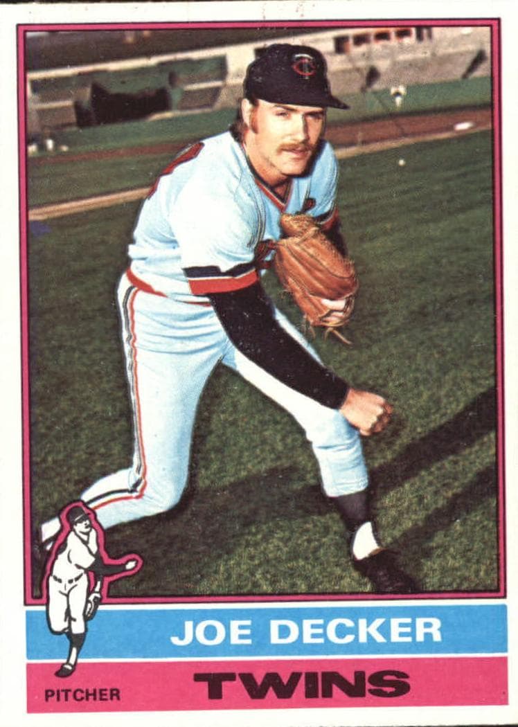 Joe Decker 1976 topps Topps