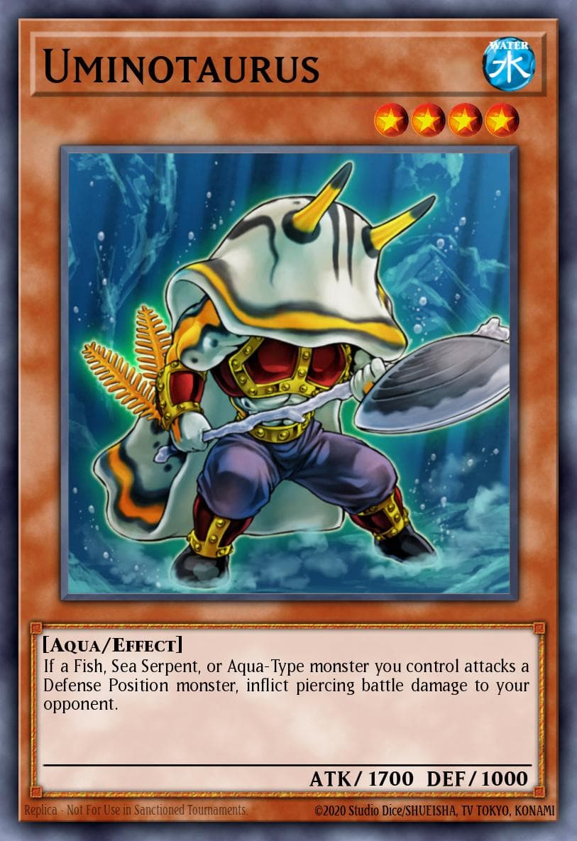 Uminotaurus 2014 Yu-Gi-Oh! Battle Pack 3: Monster League 1st Edition