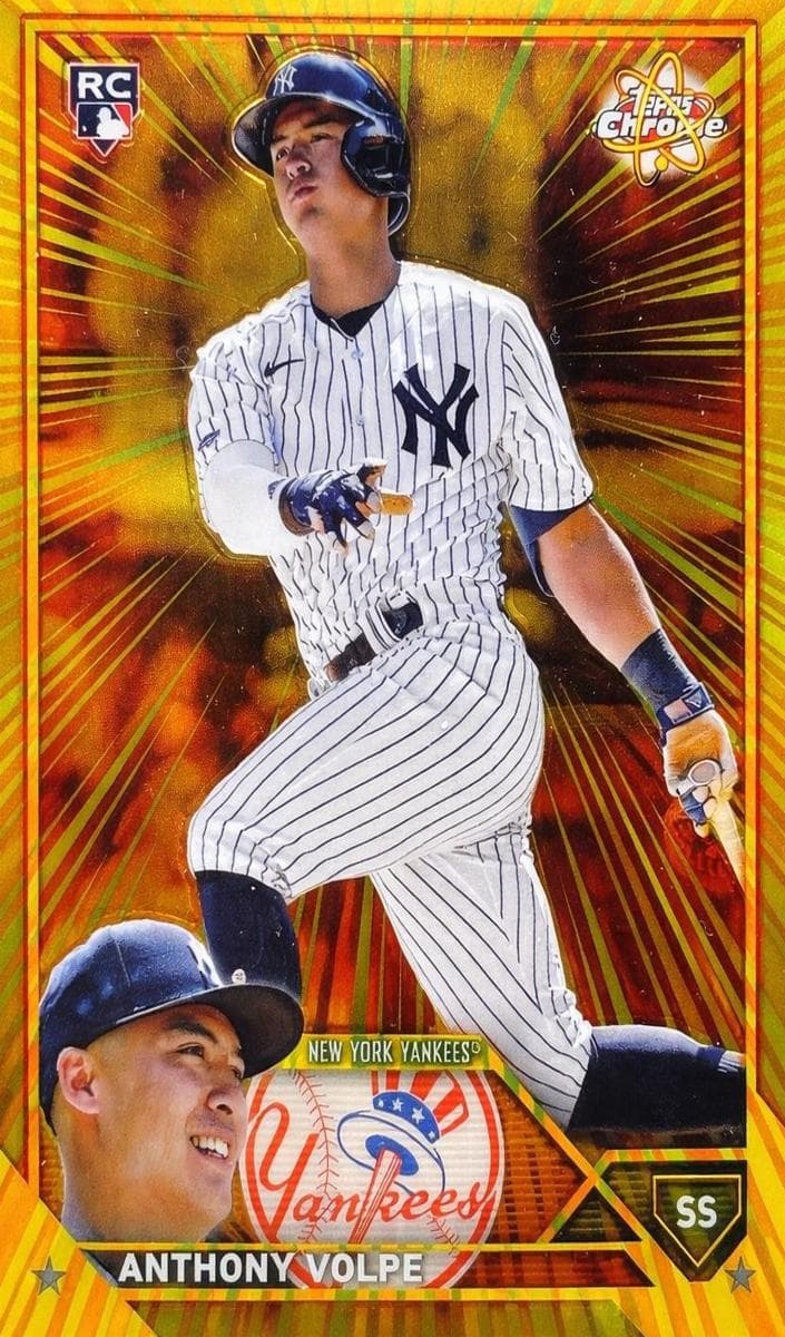 Anthony Volpe 2023 topps Topps Chrome