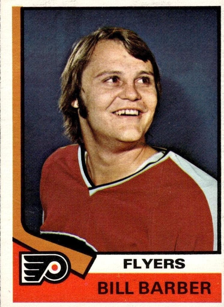 Bill Barber 1974 topps O-Pee-Chee
