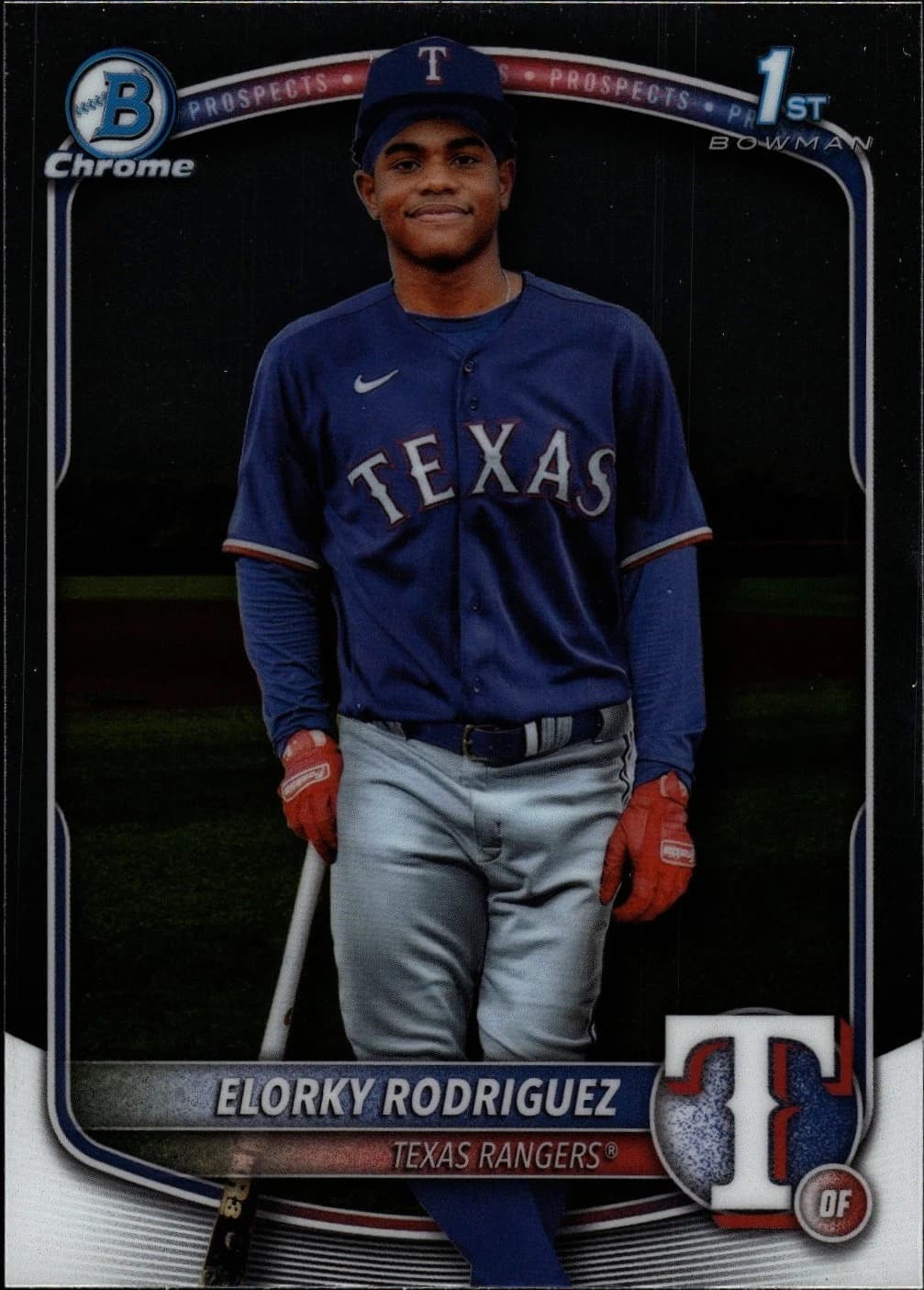 Elorky Rodriguez trading card