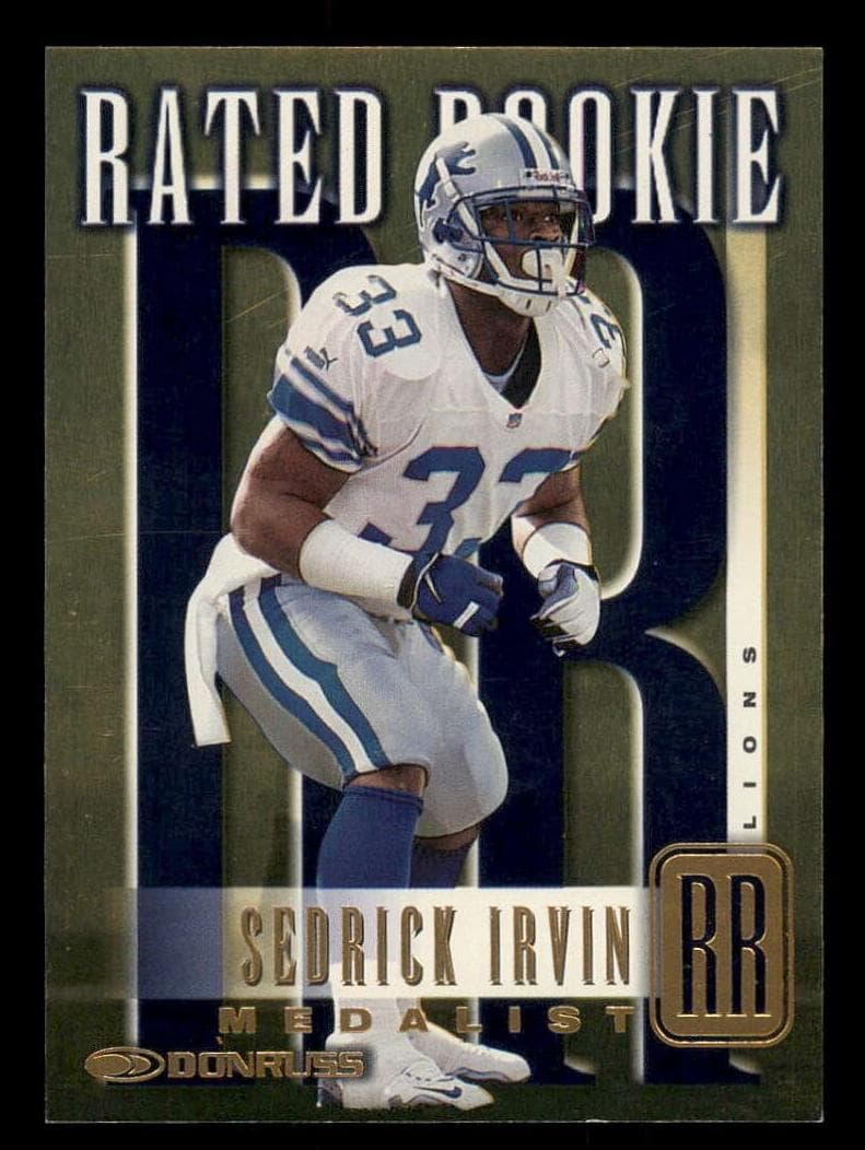 Sedrick Irvin 1999 panini Donruss