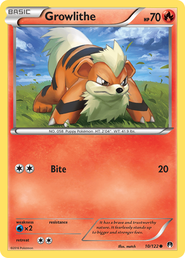 Growlithe 2004 Pokemon