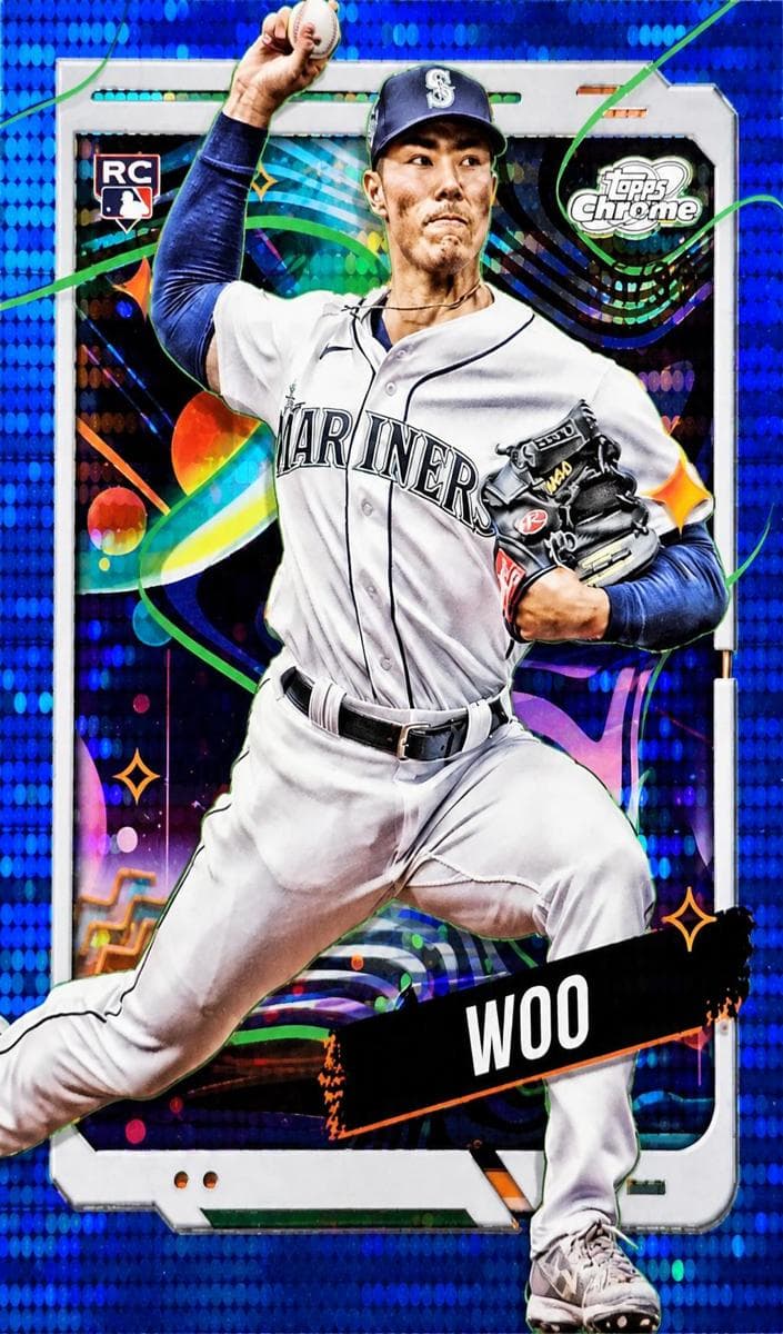 Bryan Woo 2024 topps Topps Cosmic Chrome