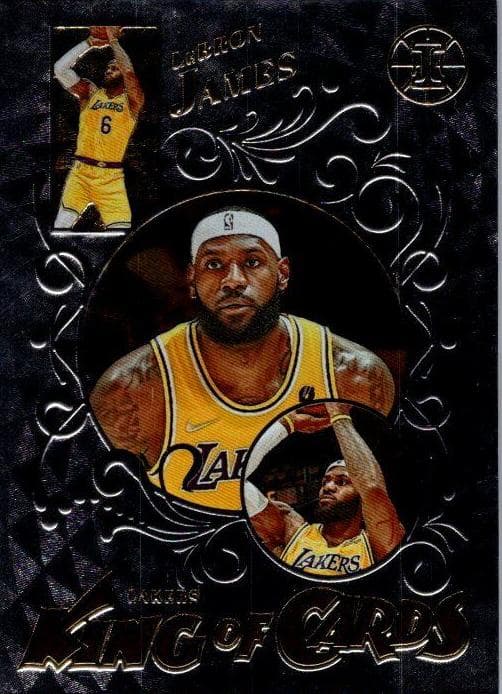 LeBron James 2021 panini Panini Contenders Optic
