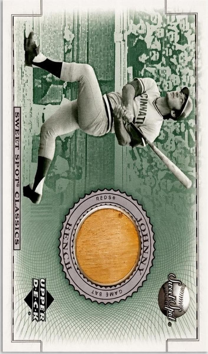 Johnny Bench 2002 upper-deck