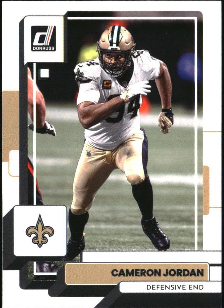 Cameron Jordan 2022 panini Donruss