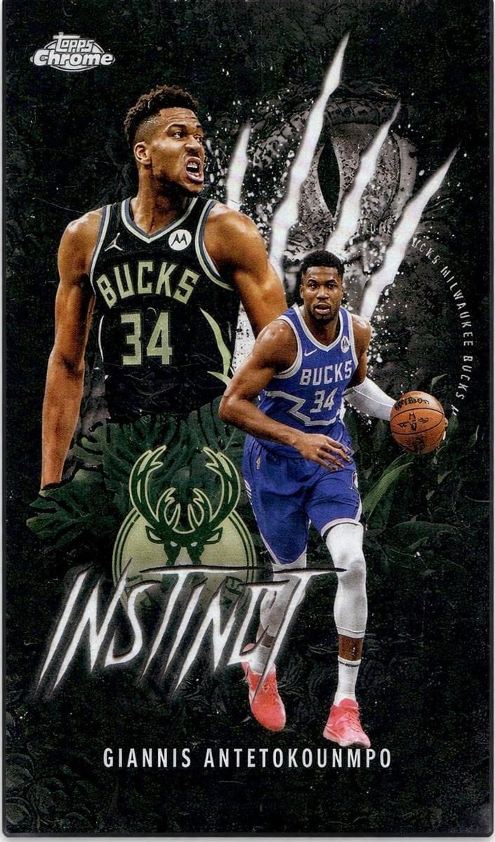 Giannis Antetokounmpo 2025 topps Topps Chrome
