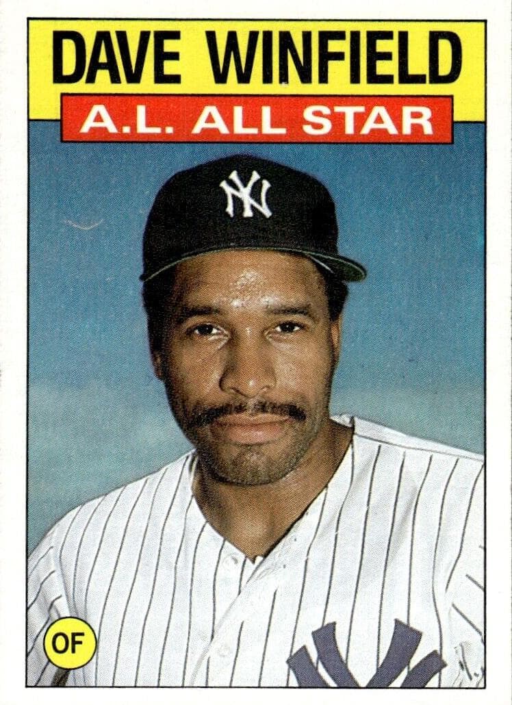 Dave Winfield 1986 topps