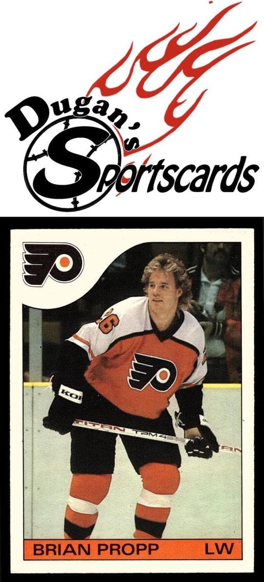 Brian Propp 1985 topps Topps