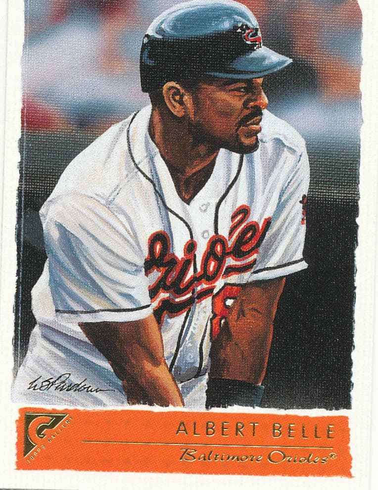 Albert Belle 2001 topps Topps Gallery