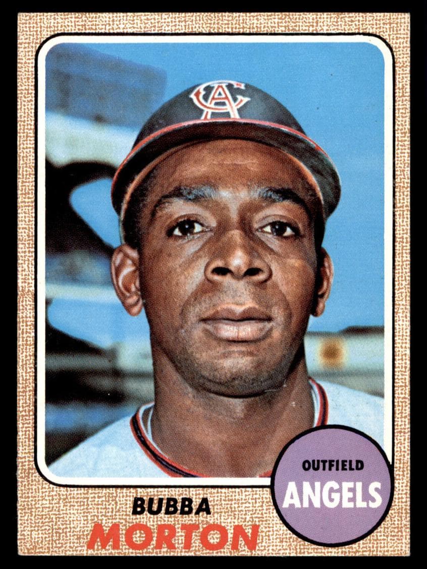 Bubba Morton 1968 topps Topps