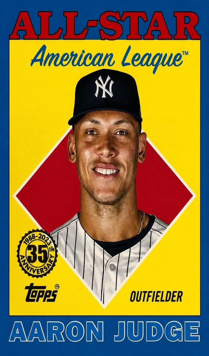 Aaron Judge 2023 topps Topps