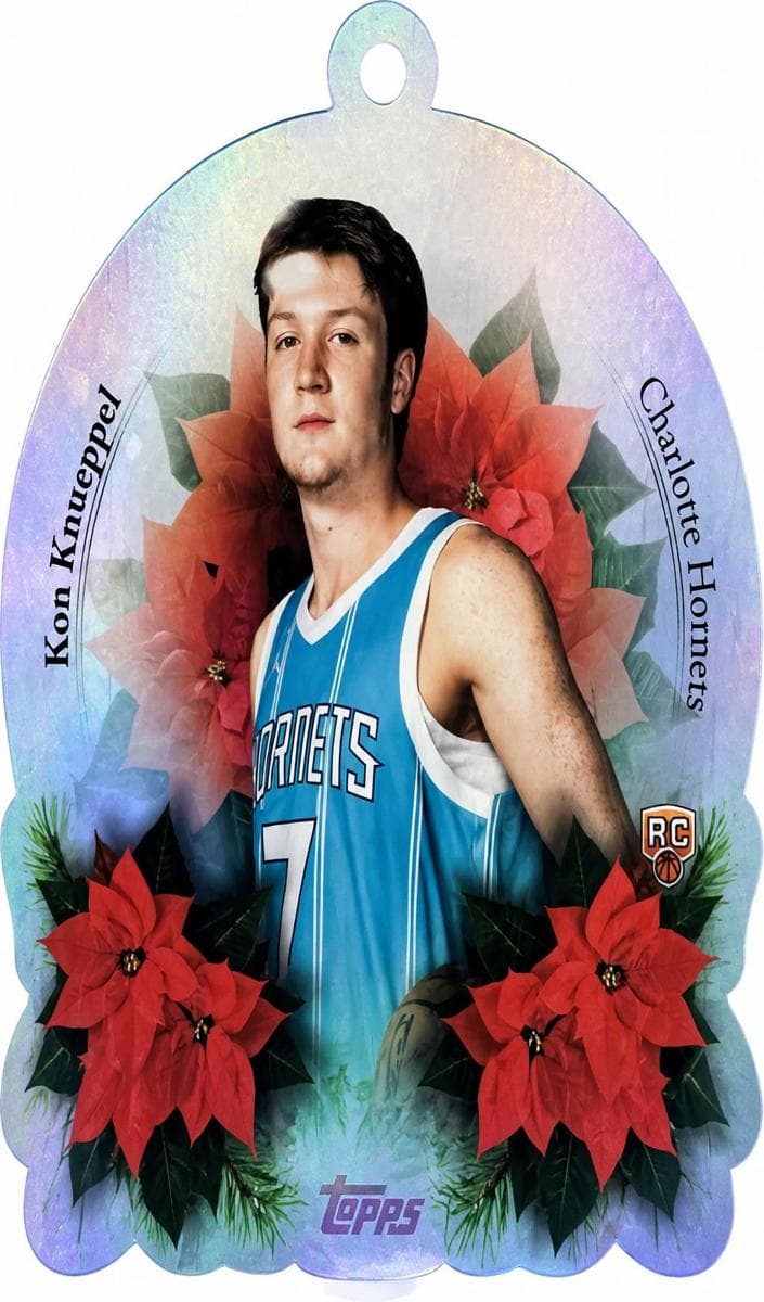 Zach Edey 2025 topps Topps Holiday