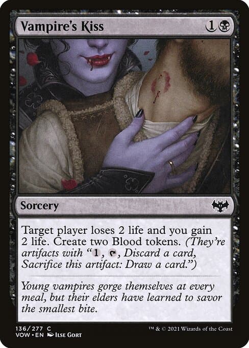 Vampire's Kiss 2022 Magic: The Gathering Innistrad: Double Feature