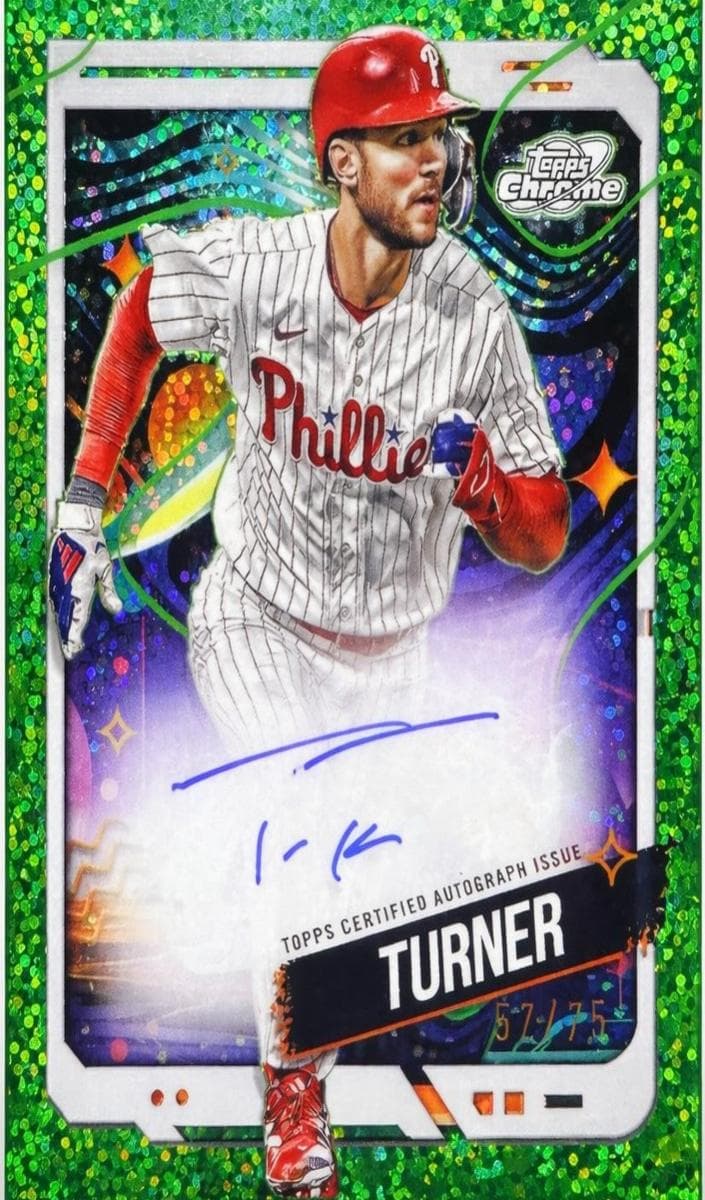 Trea Turner 2024 topps Topps Cosmic Chrome