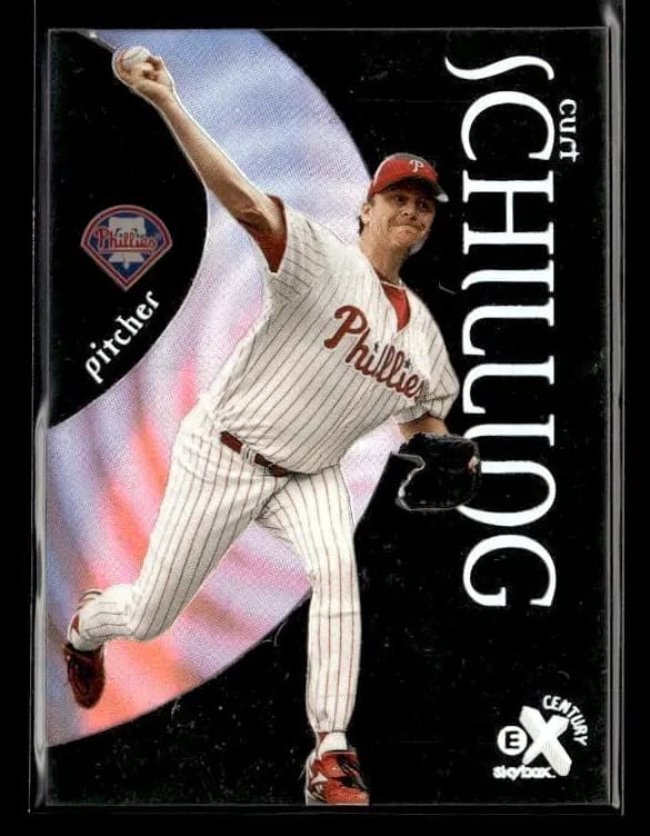 Curt Schilling 1999 fleer SkyBox E-X Century