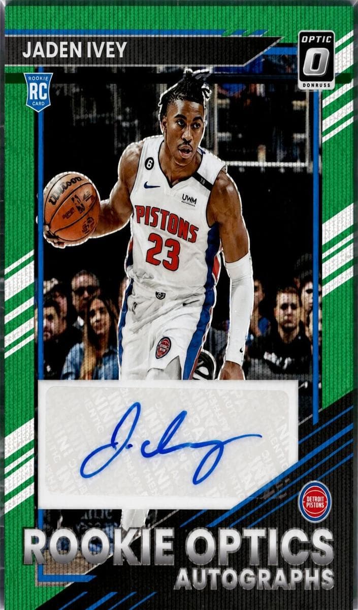 Jaden Ivey 2022 panini Donruss Optic