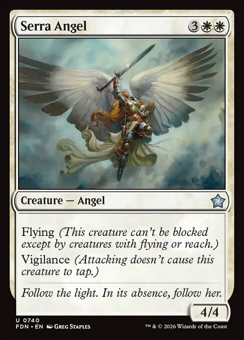 Serra Angel 2016 Magic: The Gathering