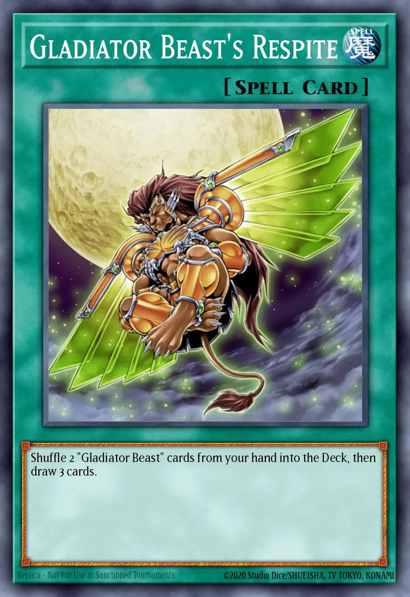Gladiator Beast's Respite 2007 Yu-Gi-Oh! Gladiator's Assault