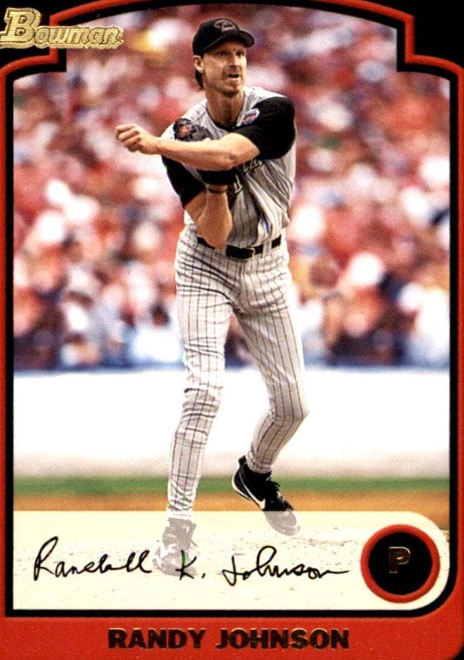 Randy Johnson 2003 bowman Bowman