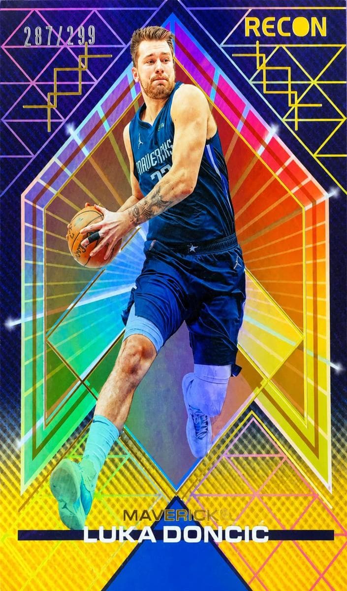 Luka Doncic 2021 panini Panini Recon