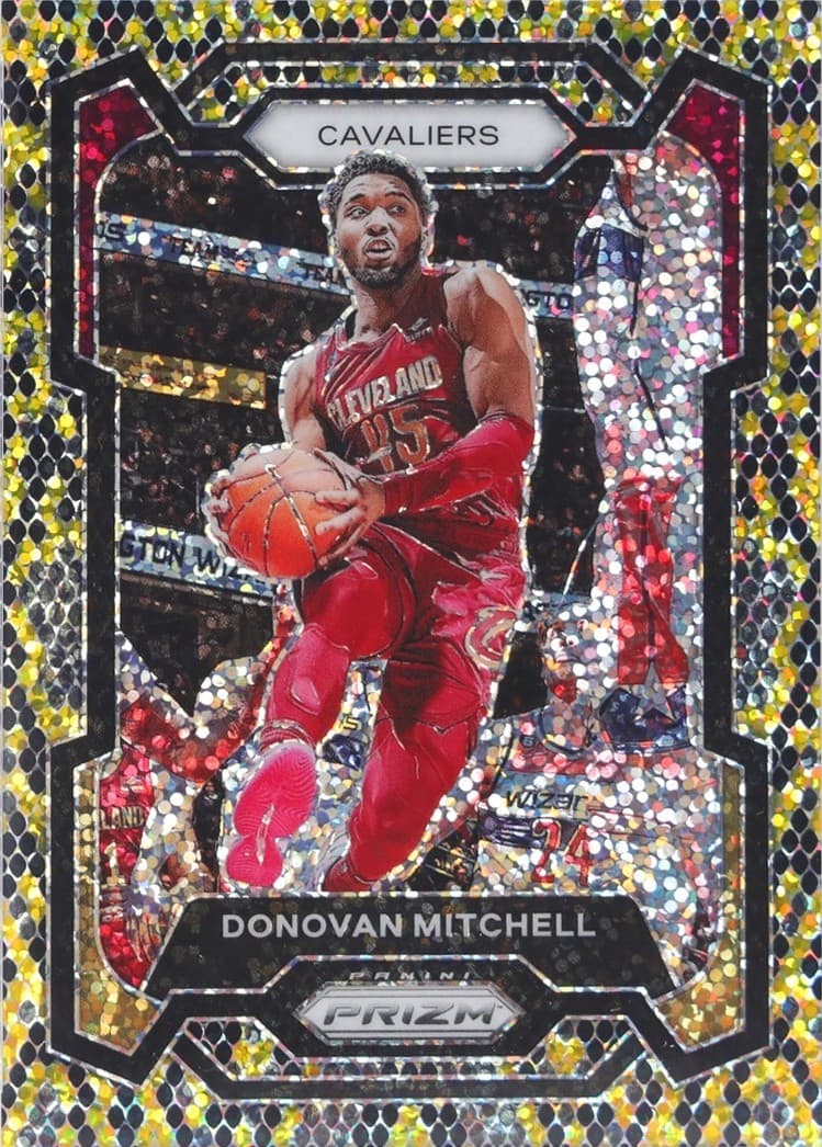 Donovan Mitchell King 2023 Panini Prizm