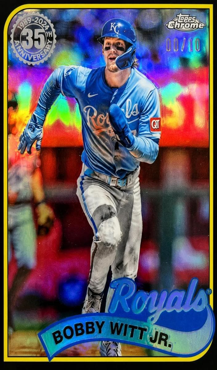 Bobby Witt Jr. 2024 topps Topps Chrome Update