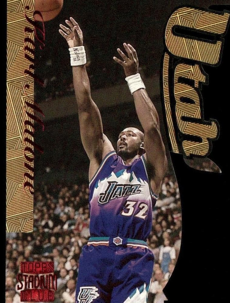 Karl Malone 1996 unknown Stadium Club