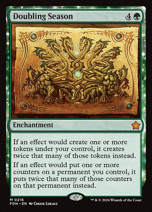 Doubling Season 2020 Magic: The Gathering Double Masters