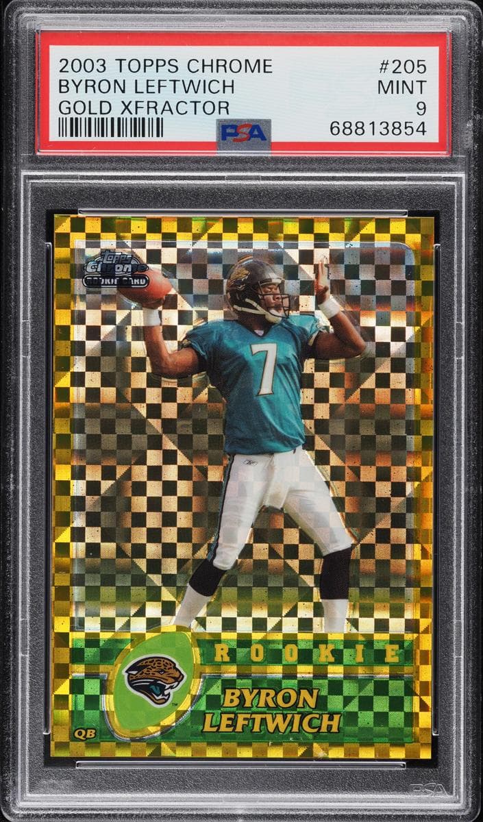 Byron Leftwich 2003 topps