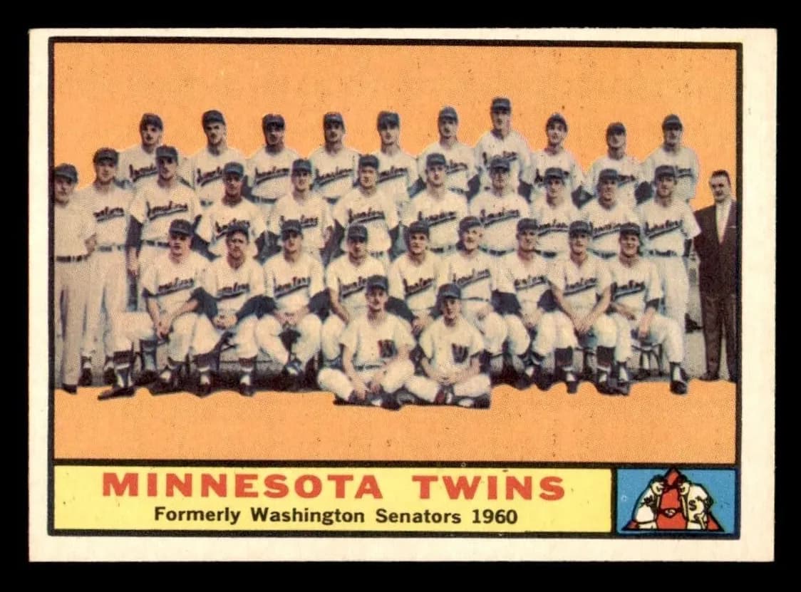 Minnesota Twins 1961 topps Topps