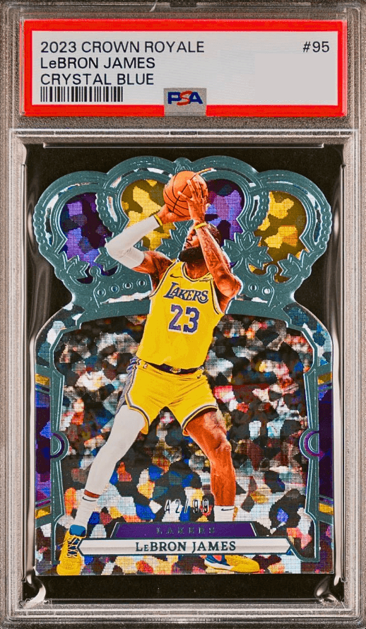 LeBron James 2023 panini Panini Crown Royale
