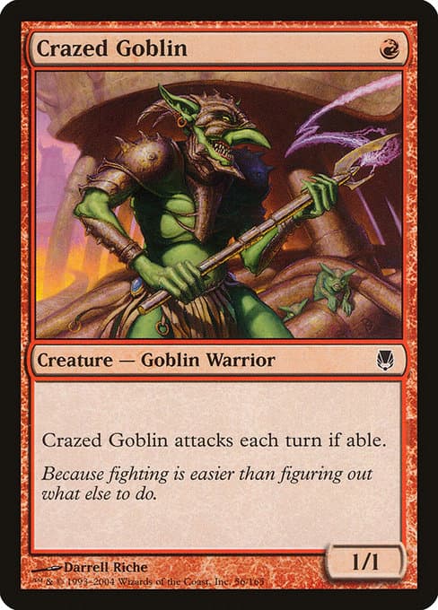 Crazed Goblin 2004 Magic: The Gathering Darksteel
