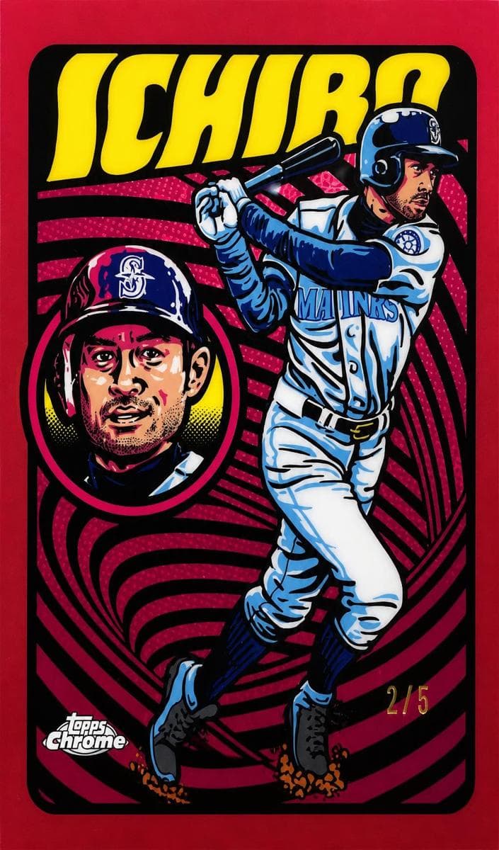 Ichiro 2024 topps Topps Chrome
