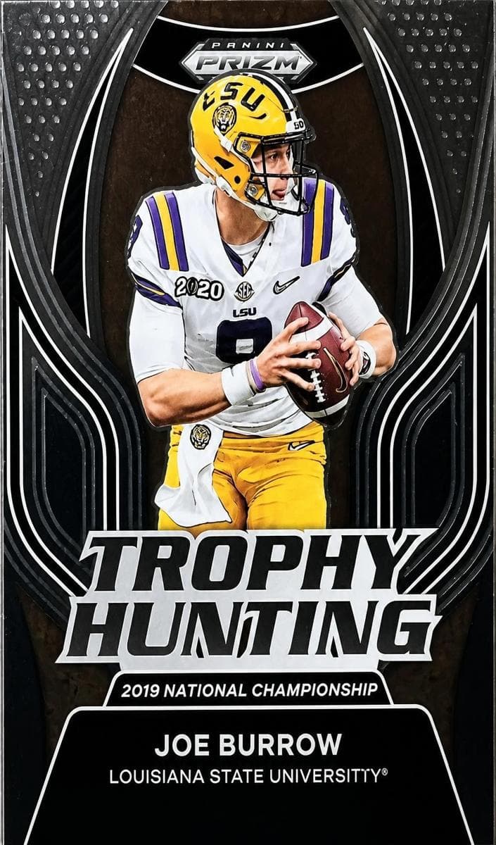 Joe Burrow 2023 panini Prizm Draft Picks Trophy Hunting