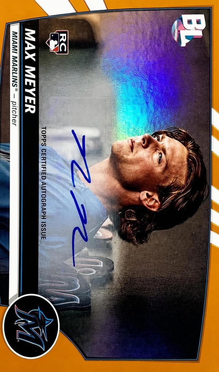 Max Meyer 2023 topps Topps Big League
