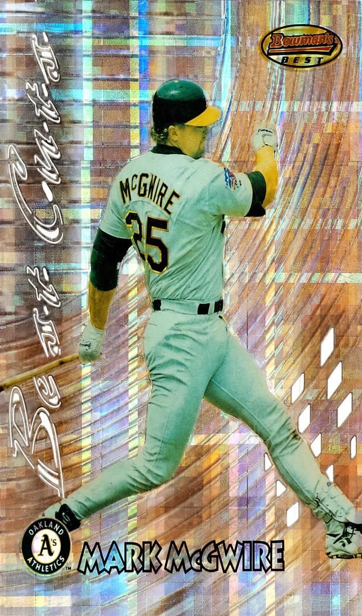 Mark McGwire 1997 bowman Bowman's Best