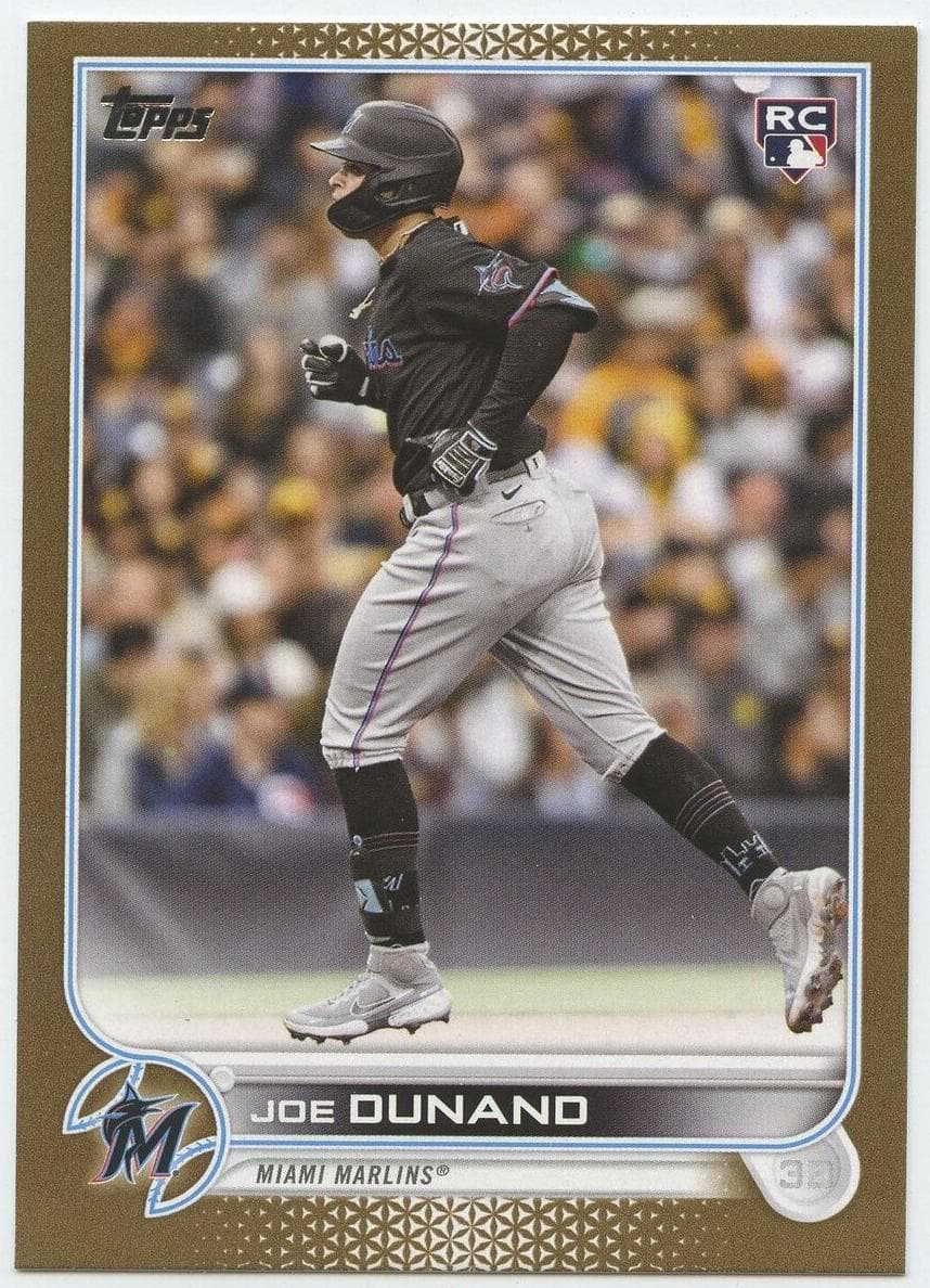 Joe Dunand 2022 topps Topps Update