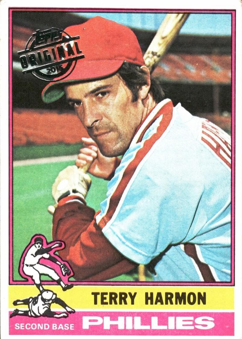 Terry Harmon 1976 topps Topps