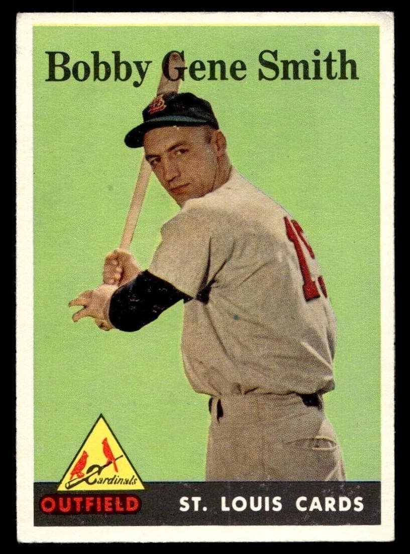 Bobby Gene Smith 1958 topps Topps